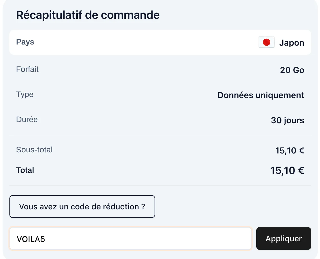 Appliquez votre code